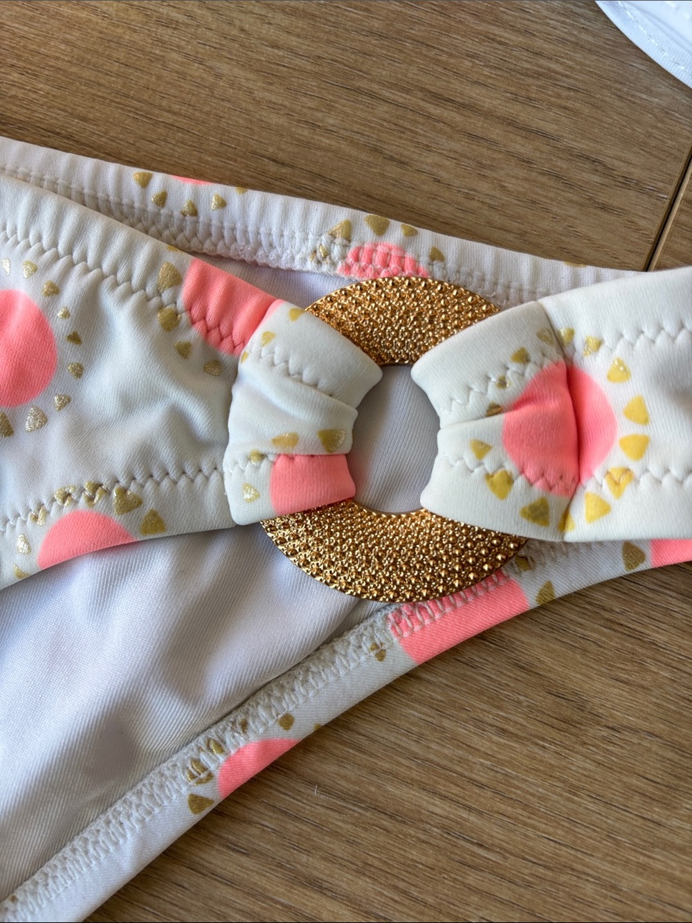 Victoria's Secret Bikini with Gold Accents - Picture 3 of 4
